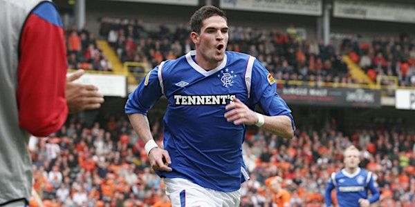 Kyle Lafferty in Glasgow