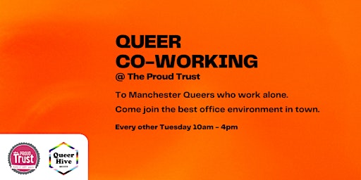 Imagem principal do evento Queer Co-working @ The Proud Trust
