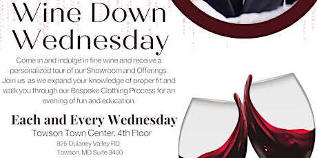 Wine Down Wednesday at Branded Bespoke