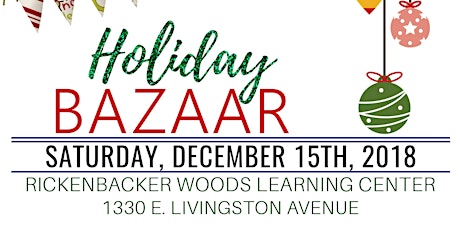 Holiday Bazaar at Rickenbacker Woods primary image
