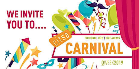 CITSA-Carnival! O-Week 2019@CIT Bruce primary image