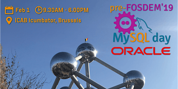 pre-FOSDEM MySQL Day 2019