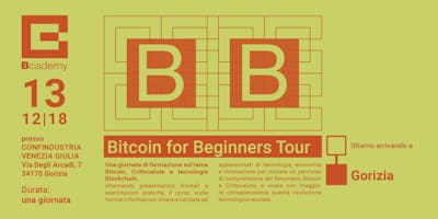Bitcoin for Beginners Gorizia Bitcoin for Beginners Gorizia