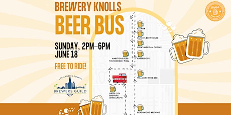 Brewery Knolls Beer Bus - LA Beer Week primary image