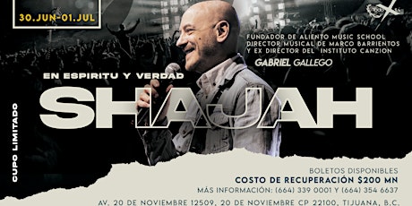 Imagen principal de Congreso para Adoradores "SHAJAH"