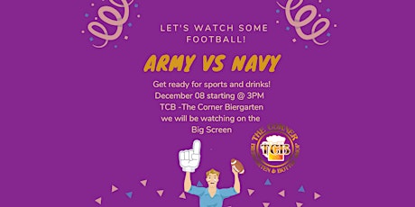 ARMY vs NAVY Football Game Watch Party primary image