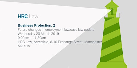 Business Protection Workshop - Future changes in employment law/case law update primary image