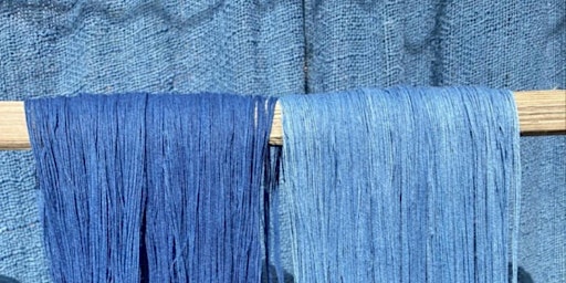 Imagem principal do evento Feeling blue : fibre and dye from The Indigo Plot