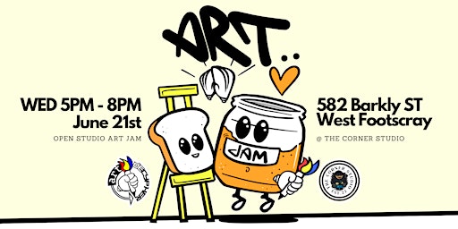 Art Jam Session - 21/06 primary image
