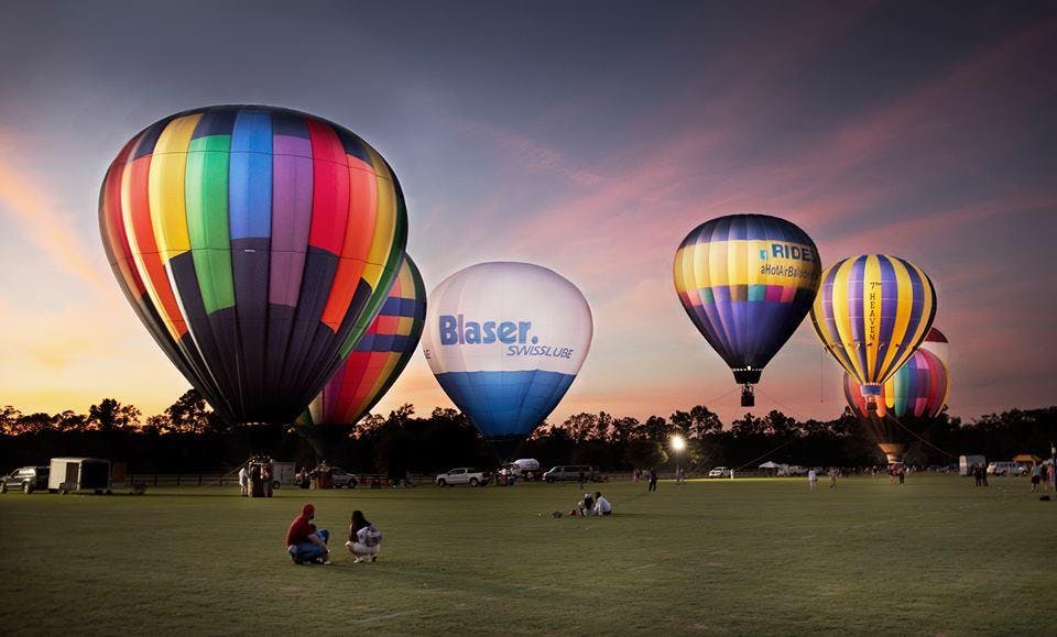 Charleston's Hot Air Balloon Festival & Victory Cup Polo Match