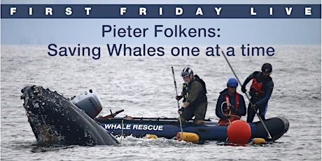 Hauptbild für First Friday 'Live' in Woodside! Pieter Folkens-Saving Whales One at a Time