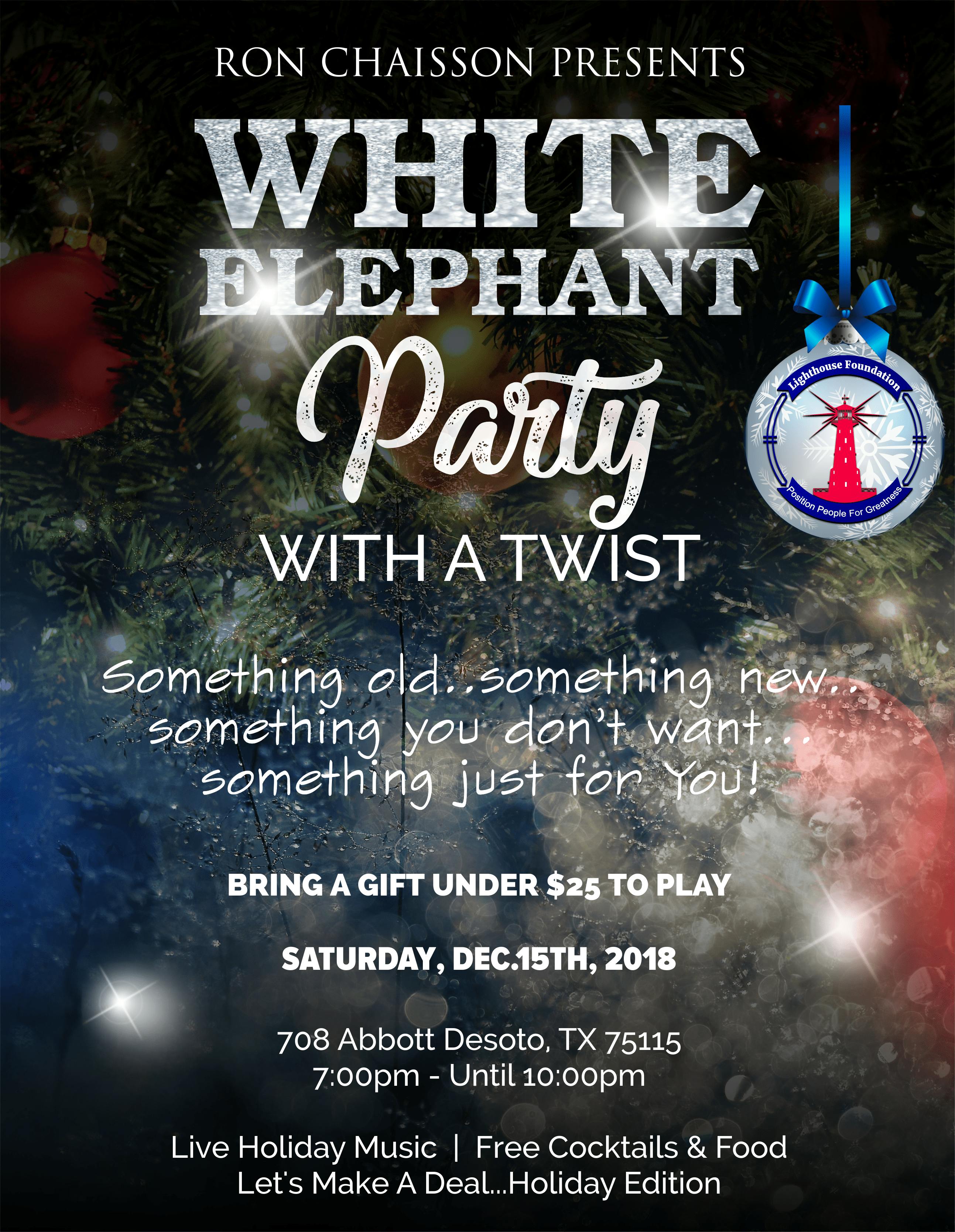 White Elephant Party With A Twist