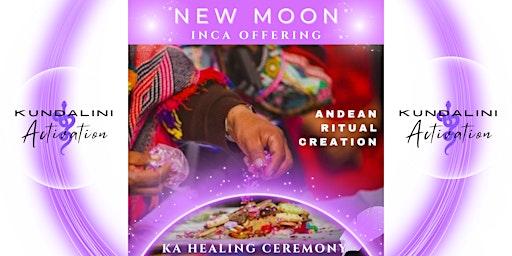 Imagem principal do evento INCA SHAMANIC OFFERING - NEW MOON Kundalini Activation Ceremony