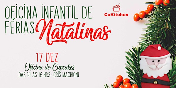 Oficina Infantil Natalina - Cupcakes