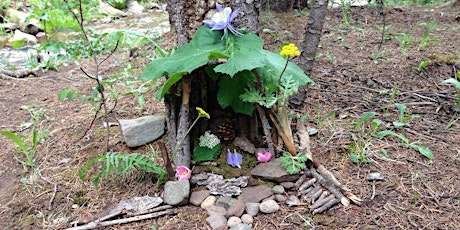 The Muse Fairy Garden at the Youth Art Month Festival