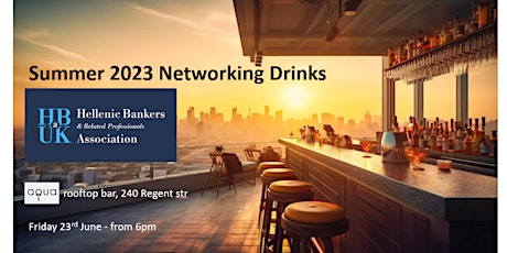 Imagen principal de Summer 2023 HBA Networking Drinks