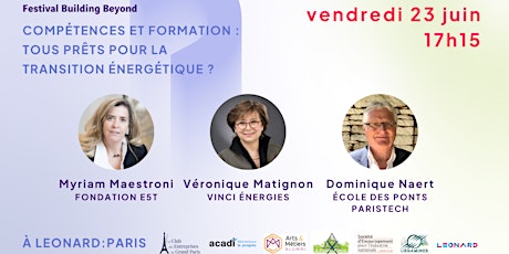 Primaire afbeelding van Compétences et formation : tous prêts pour la transition énergétique ?