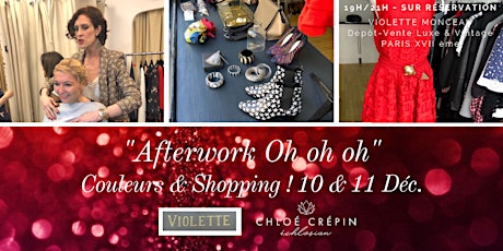 Image principale de AFTERWORK "Oh oh oh" - Couleurs & Shopping écolochic à Paris