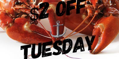 $2 OFF Tuesdays $2 OFF Tuesdays
