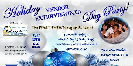 Holiday Vendor Extravaganza Day Party primary image