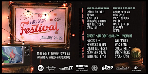 Fireside Festival 2019 (MAIN EVENT)