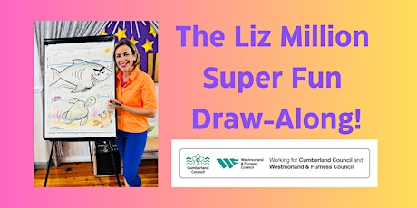 The Liz Million Super Fun Draw-Along at Penrith Library! primary image