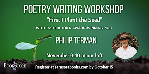 Poetry Workshop with Award-Winning Author Philip Terman primary image