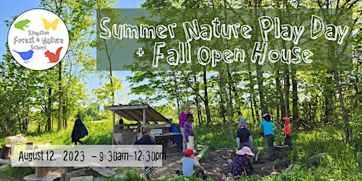 Summer Nature Play Day (+ Fall Open House) primary image