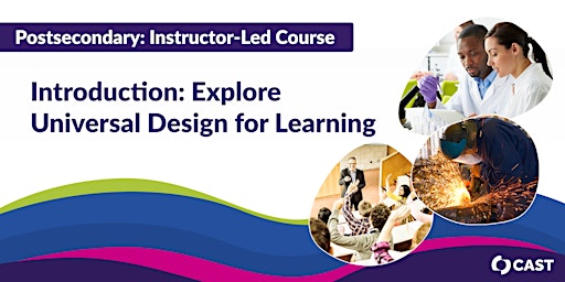 Imagen principal de Introduction: Explore Universal Design for Learning: Postsecondary, Summer