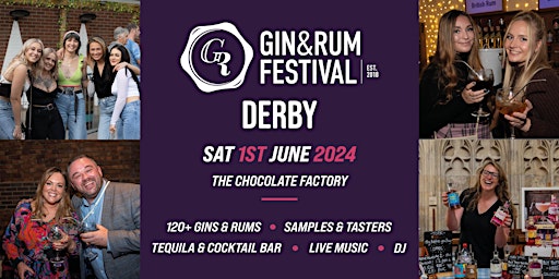Imagem principal de Gin & Rum Festival - Derby - 2024