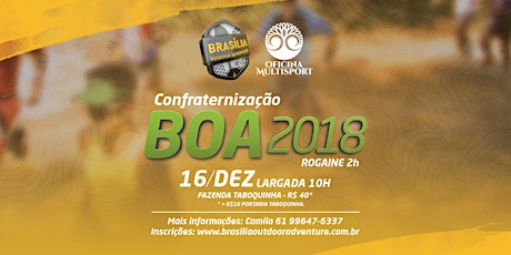 Imagem principal do evento Rogaine BOA - Confraternização 2018