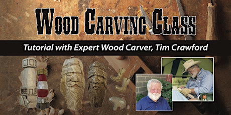 Wood Carving Class with Tim Crawford primary image