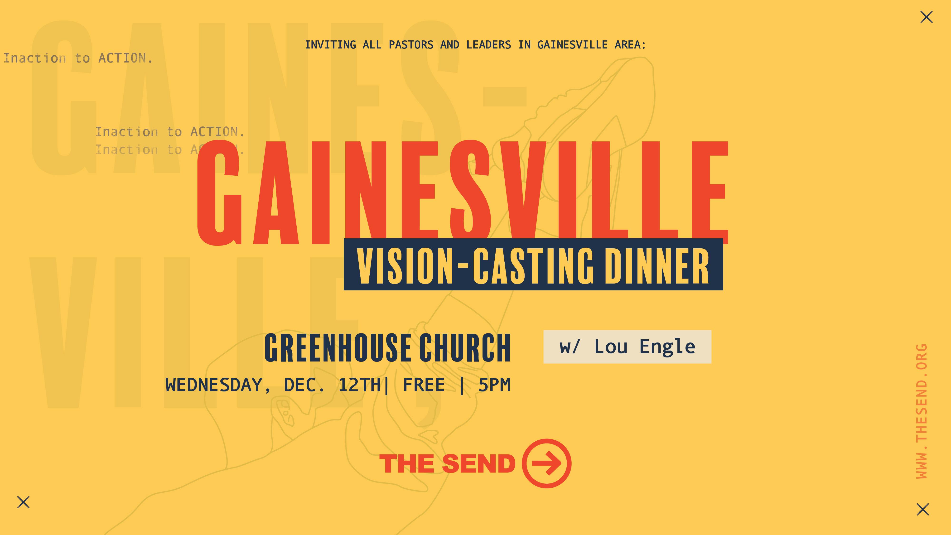 The Send: Gainesville Pastor's Dinner