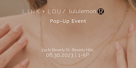 LINK x LOU Permanent Jewelry Pop-Up primary image