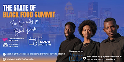 The State of Black Food Summit: Food Security for Black People primary image