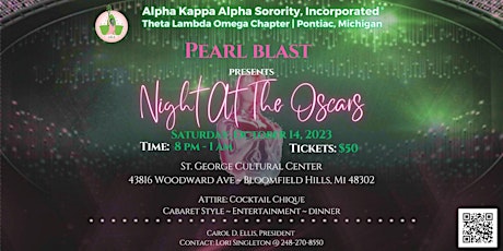Imagen principal de Pearl Blast Event Presents Night at the Oscars