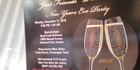 "Just Friends" New Year's Eve Party primary image