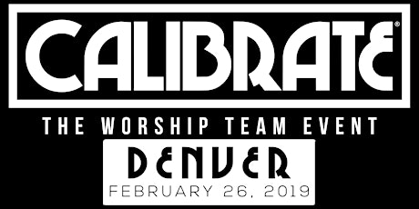 CALIBRATE 2019 - Denver primary image