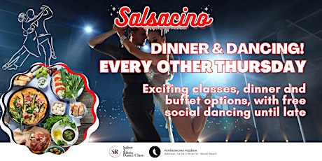 Image principale de SALSACINO - A Night of Salsa Dance and Delight! Every other Thursday