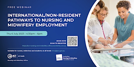International / Non-Resident Pathways to Nursing and Midwifery Employment primary image