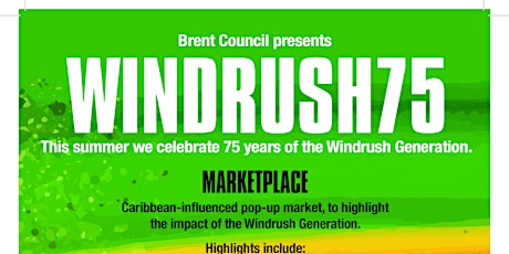 Brent Celebrate Windrush 75 primary image