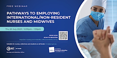 Pathways to Employing International/Non-Resident Nurses and Midwives primary image