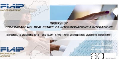 Comunicare nel RE: da intermediazione a interazione Comunicare nel RE: da intermediazione a interazione