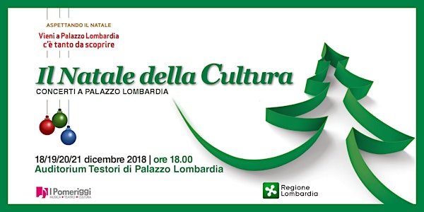Il Natale della Cultura a Palazzo Lombardia