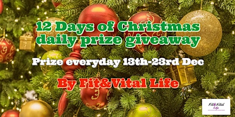 12 days of Christmas daily prize giveaway  primary image