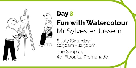 MFF Workshop: Fun with Watercolour with Mr. Sylvester Jussem primary image