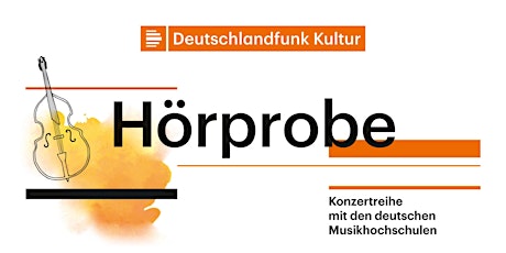 Primaire afbeelding van Deutschlandfunk Kultur – „Hörprobe“ live aus der HfM Mainz