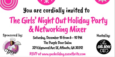 Girls Night Out Holiday Party Networking Mixer Atlanta