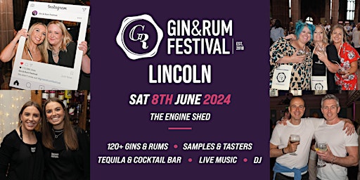 Hauptbild für Gin & Rum Festival - Lincoln - 2024