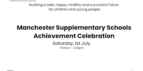 Hauptbild für Supplementary School Achievement and Celebration Event